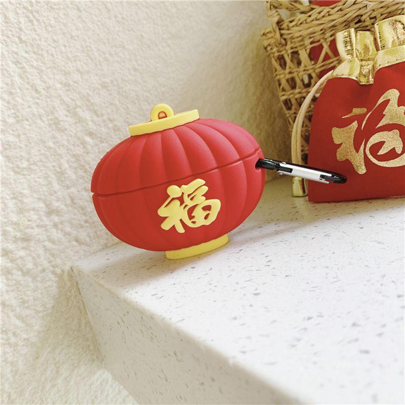 Cute Red Lantern Premium AirPods Pro Case Shock Proof Cover