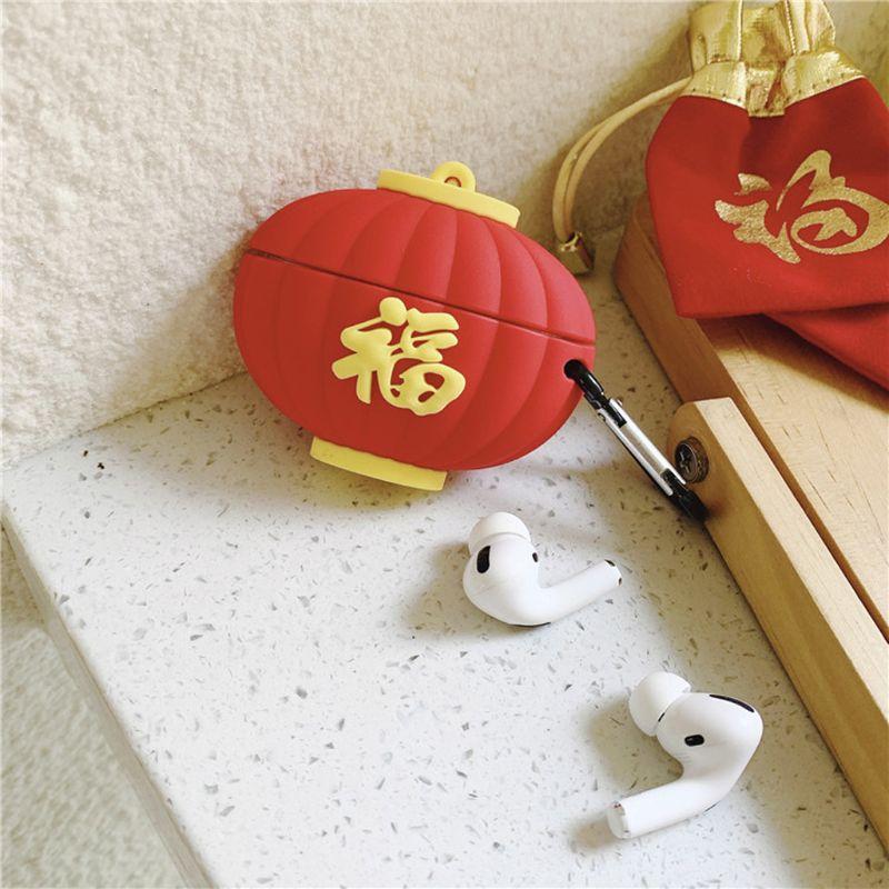 Cute Red Lantern Premium AirPods Pro Case Shock Proof Cover