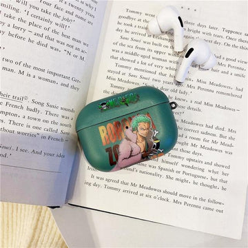 One Piece 'Roronoa Zoro | Pirates' AirPods Pro Case Shock Proof Cover