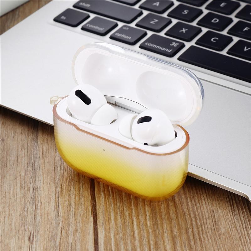 Soft Gradient Silicone AirPods Pro Case Shock Proof Cover