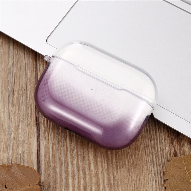 Soft Gradient Silicone AirPods Pro Case Shock Proof Cover