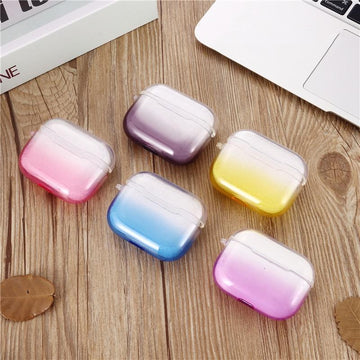 Soft Gradient Silicone AirPods Pro Case Shock Proof Cover