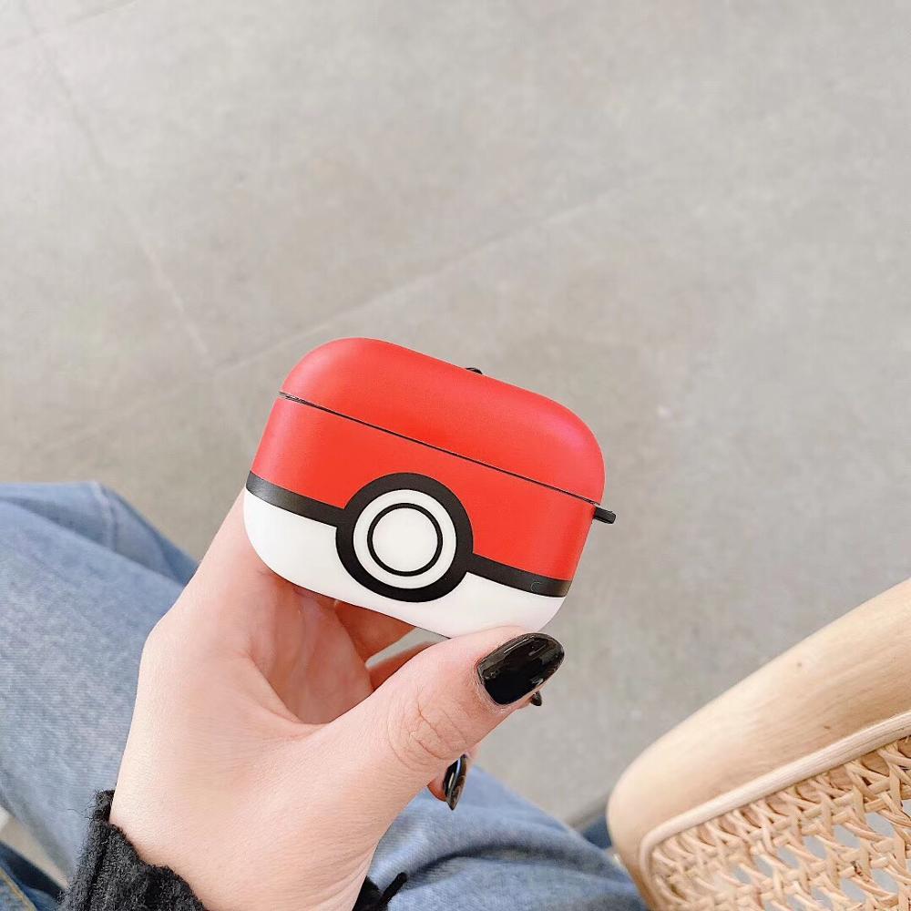 Pokemon 'Pokeball Style' AirPods Pro Case Shock Proof Cover