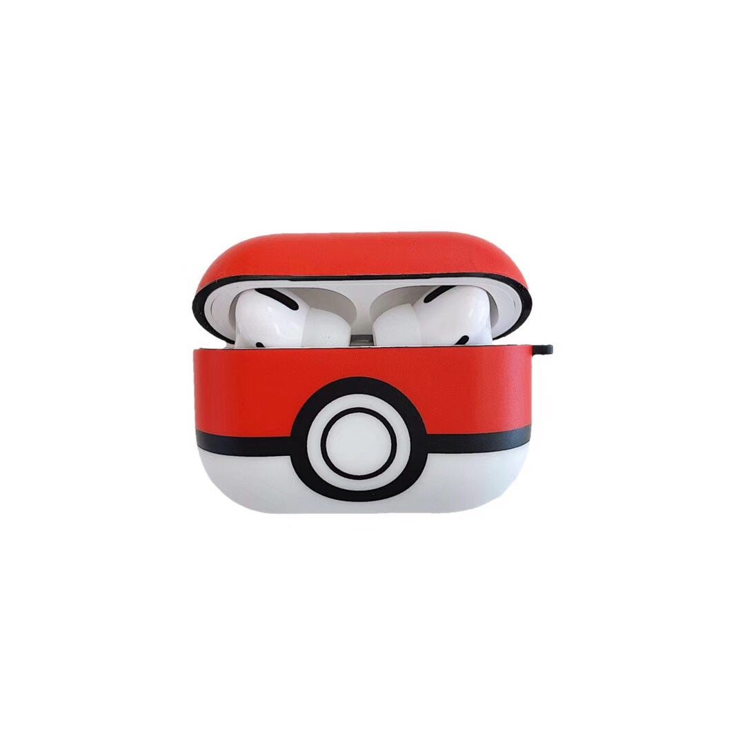 Pokemon 'Pokeball Style' AirPods Pro Case Shock Proof Cover