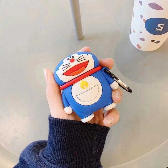 Doraemon 'Standing' Premium AirPods Case Shock Proof Cover