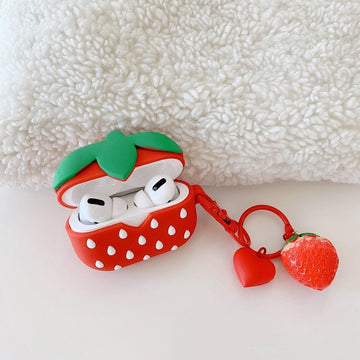 Cute Strawberry Premium AirPods Pro Case Shock Proof Cover