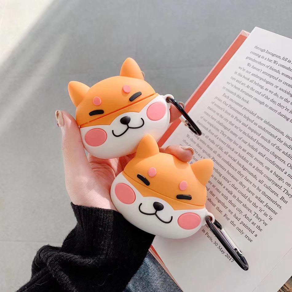 Cute Smiling Corgy Premium AirPods Pro Case Shock Proof Cover