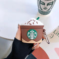 Starbucks Iced Mocha Frappuccino Premium AirPods Pro Case Shock Proof Cover