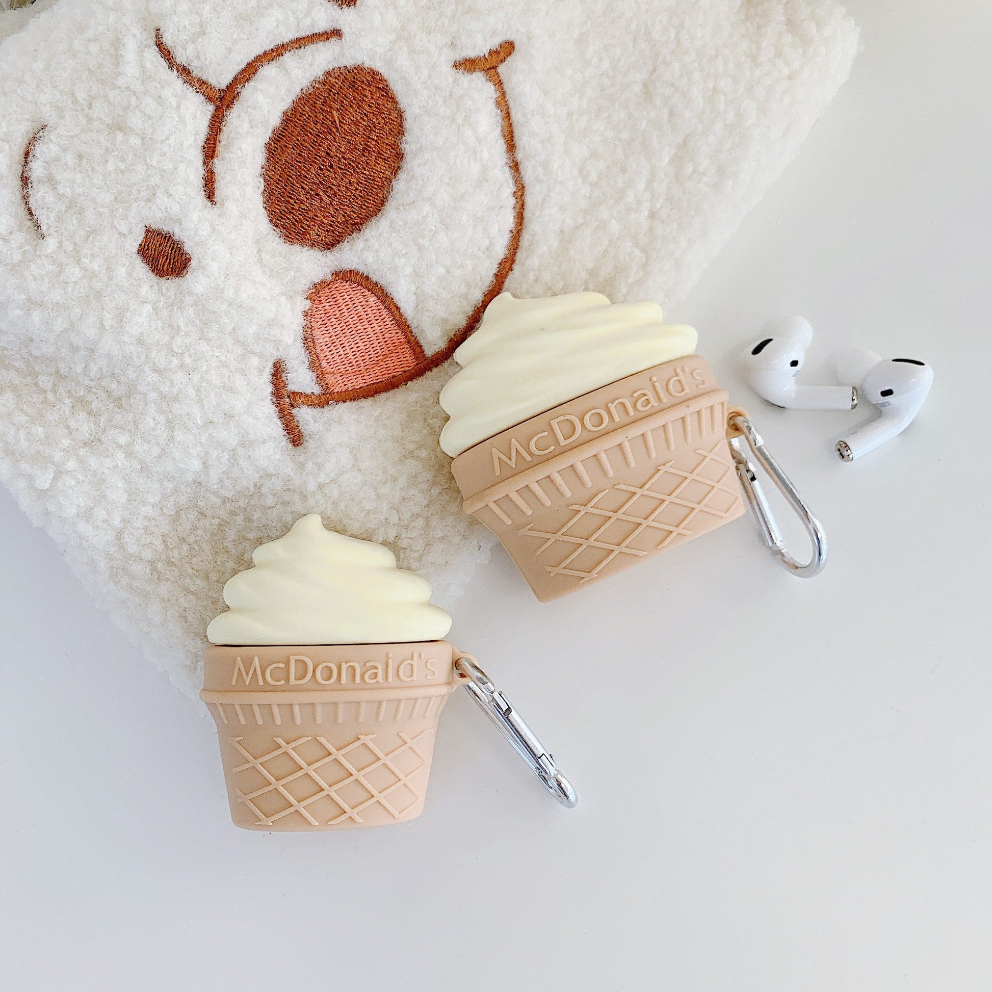 McDonald's Soft Serve Premium AirPods Pro Case Shock Proof Cover