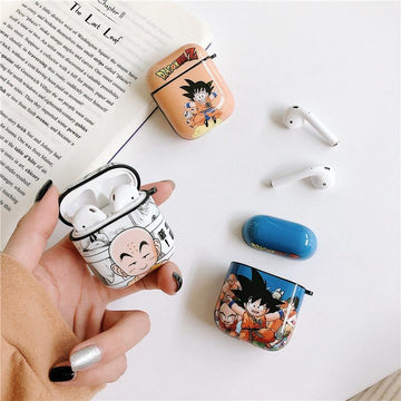 Dragon Ball Z 'Goten | Krillin' AirPods Case Shock Proof Cover