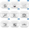 Clear Acrylic AirPods Pro Case Shock Proof Cover