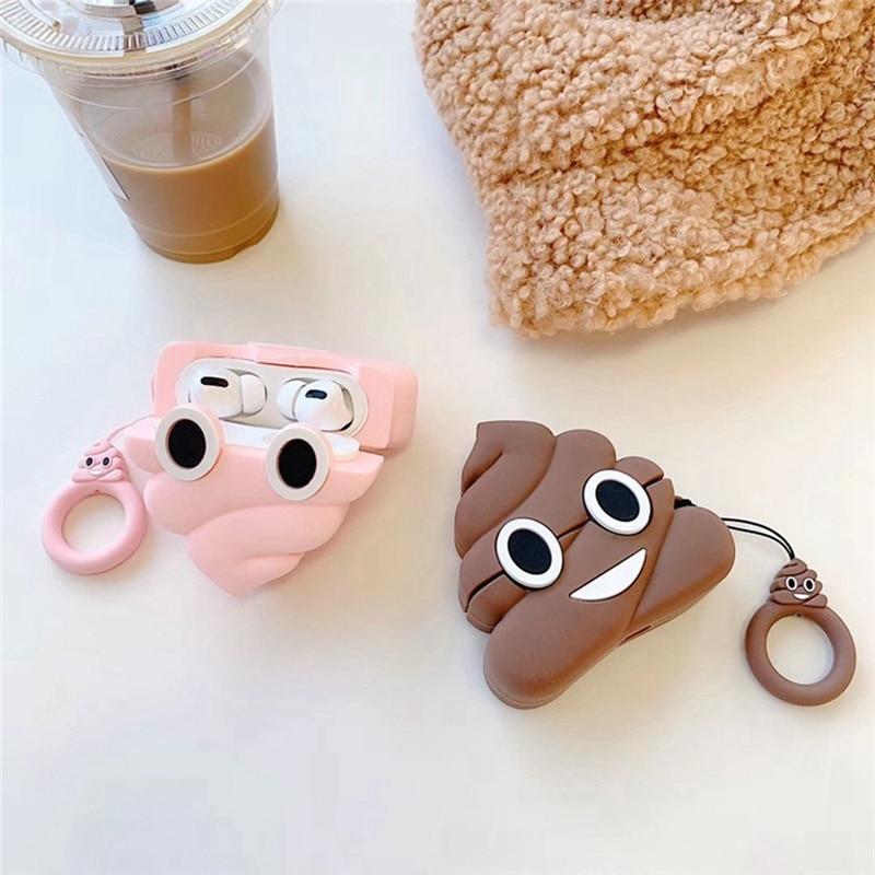 Poop Emoji Premium AirPods Pro Case Shock Proof Cover