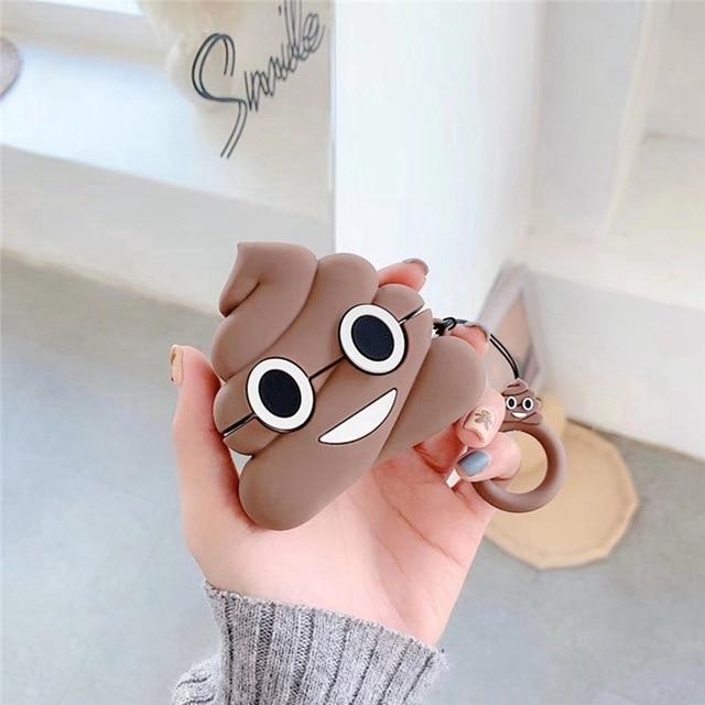 Poop Emoji Premium AirPods Pro Case Shock Proof Cover