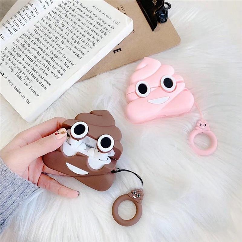 Poop Emoji Premium AirPods Pro Case Shock Proof Cover