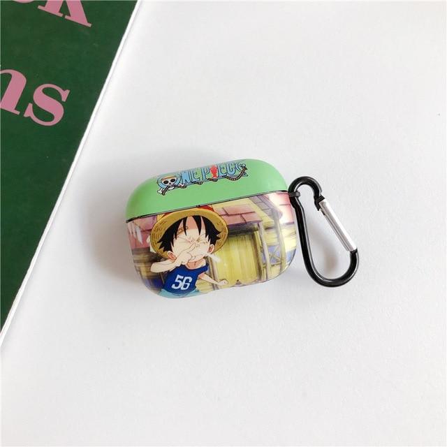 One Piece 'Excited Luffy' AirPods Pro Case Shock Proof Cover