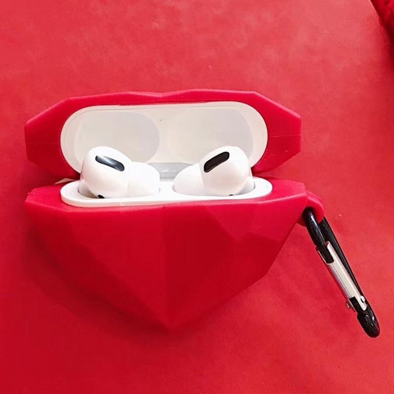 Geometric Heart Premium AirPods Pro Case Shock Proof Cover