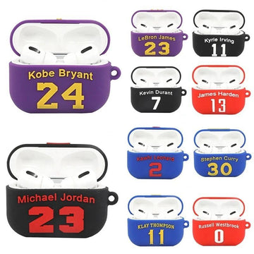 Basketball 'Name and Number' AirPods Pro Case Shock Proof Cover