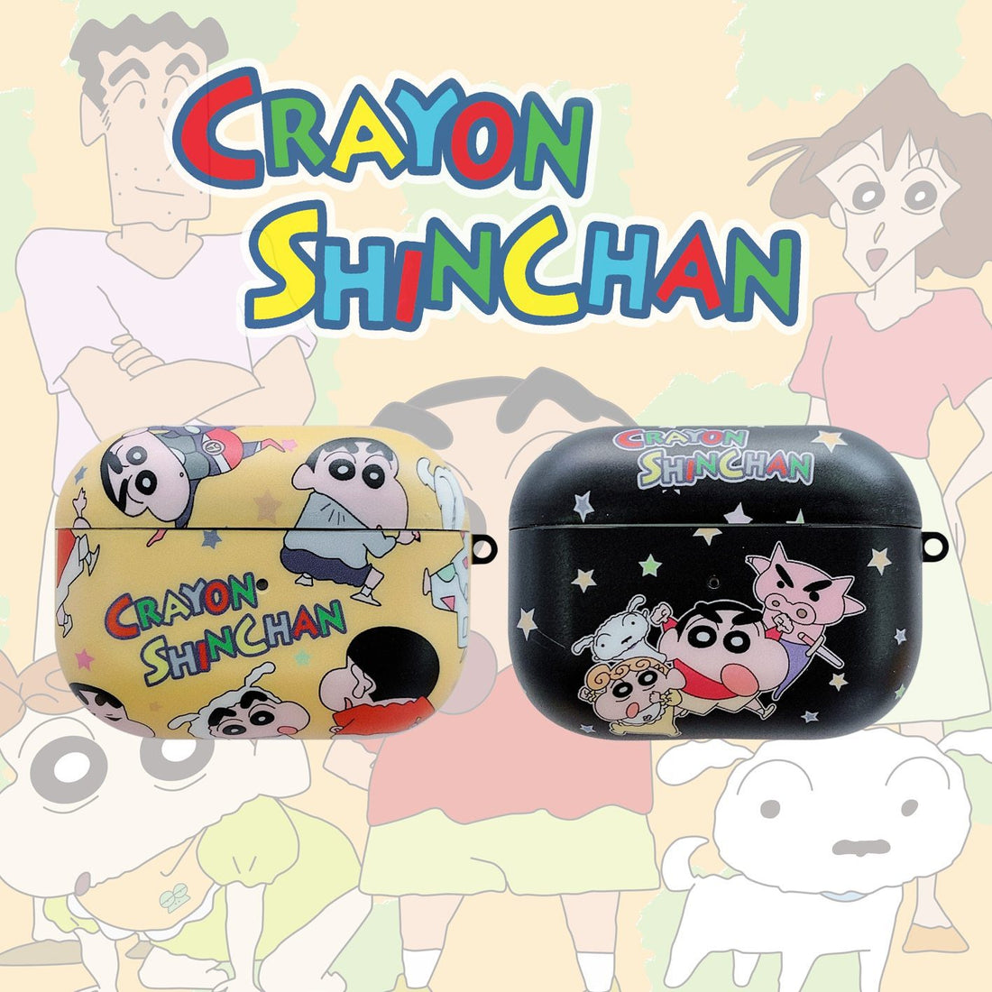 Crayon Shin Chan AirPods Pro Case Shock Proof Cover