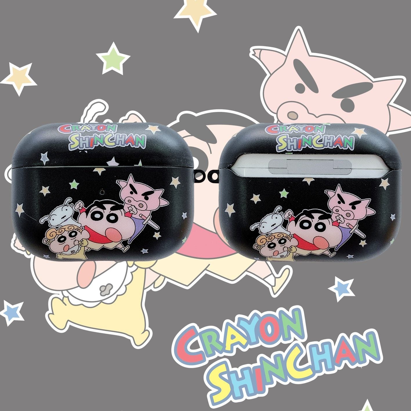 Crayon Shin Chan AirPods Pro Case Shock Proof Cover