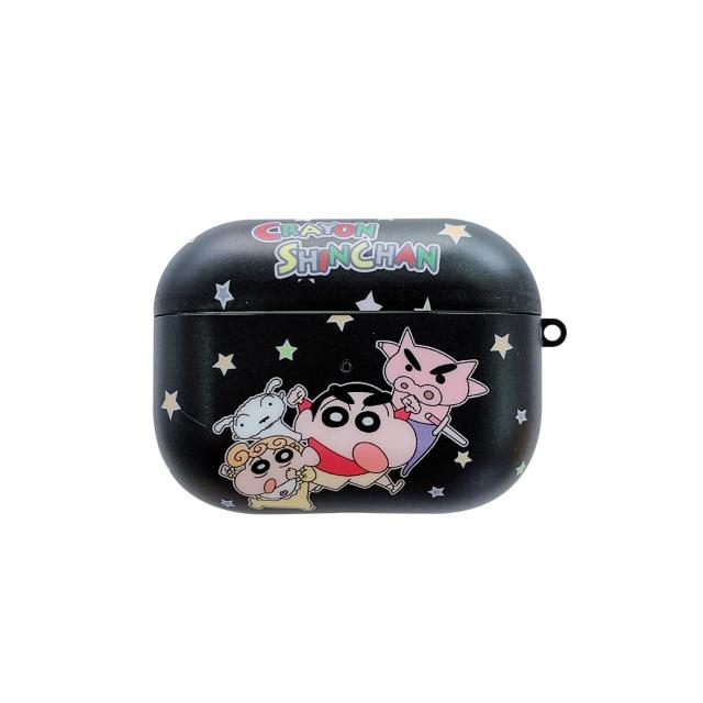 Crayon Shin Chan AirPods Pro Case Shock Proof Cover