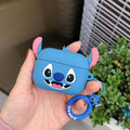 Lilo and Stitch 'Smiling Stitch' Premium AirPods Pro Case Shock Proof Cover