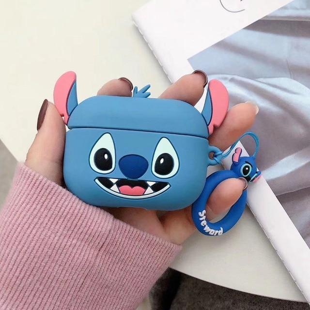 Lilo and Stitch 'Smiling Stitch' Premium AirPods Pro Case Shock Proof Cover