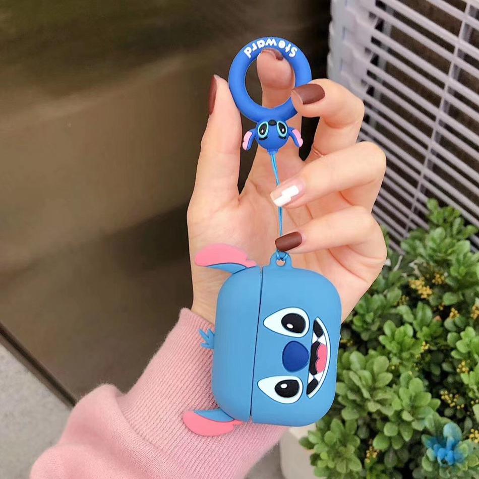 Lilo and Stitch 'Smiling Stitch' Premium AirPods Pro Case Shock Proof Cover