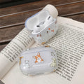 Cute Doggy Clear Acrylic AirPods Pro Case Shock Proof Cover