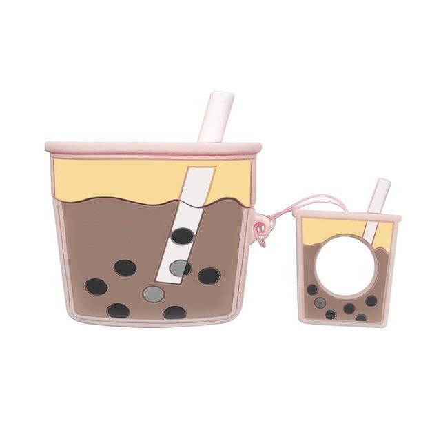 Milk Bubble Tea Premium AirPods Pro Case Shock Proof Cover