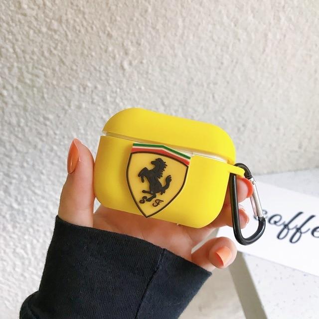 Ferrari Silicone AirPods Pro Case Shock Proof Cover