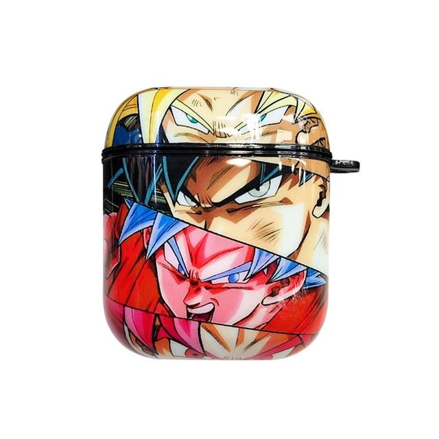 Dragon Ball Z 'Vegeta | Goku | Black' AirPods Case Shock Proof Cover