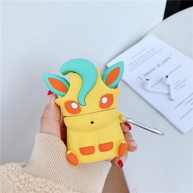 Pokemon 'Leafeon' Premium AirPods Case Shock Proof Cover