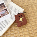Cute Teddy 'Eating a Cracker' Premium AirPods Pro Case Shock Proof Cover