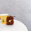 Cute Teddy 'Eating a Cracker' Premium AirPods Pro Case Shock Proof Cover