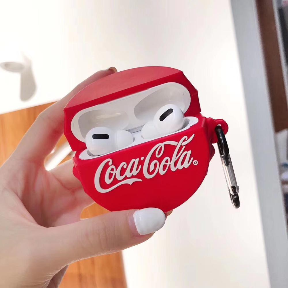 Coca Cola Bottle Cap Premium AirPods Pro Case Shock Proof Cover