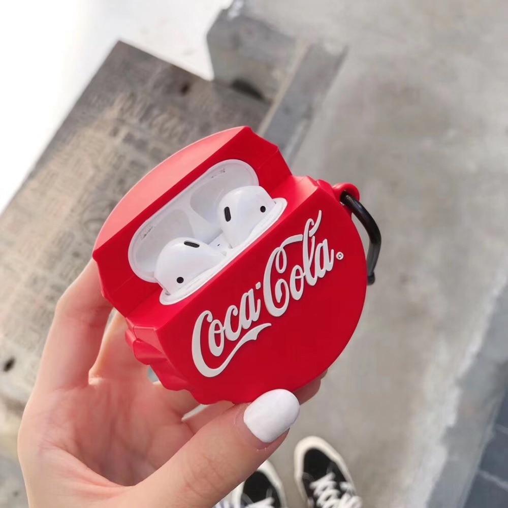 Coca Cola Bottle Cap Premium AirPods Pro Case Shock Proof Cover