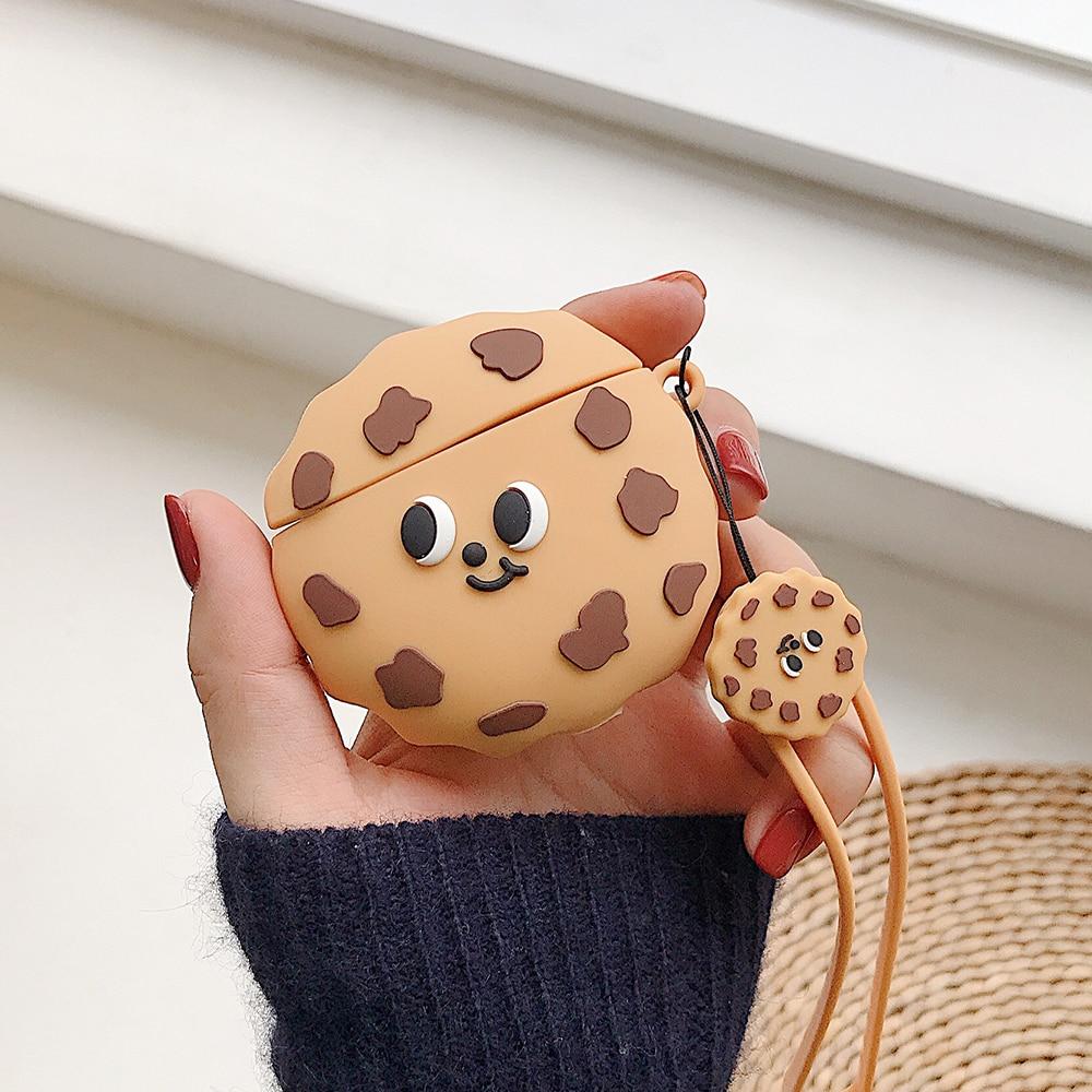 Cute Chocolate Chip Cookie Premium AirPods Pro Case Shock Proof Cover