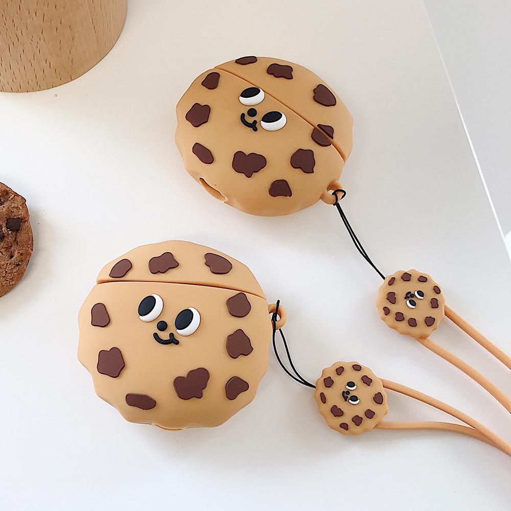 Cute Chocolate Chip Cookie Premium AirPods Pro Case Shock Proof Cover