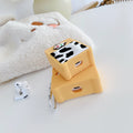 Shin Chan 'Cow' Premium AirPods Case Shock Proof Cover