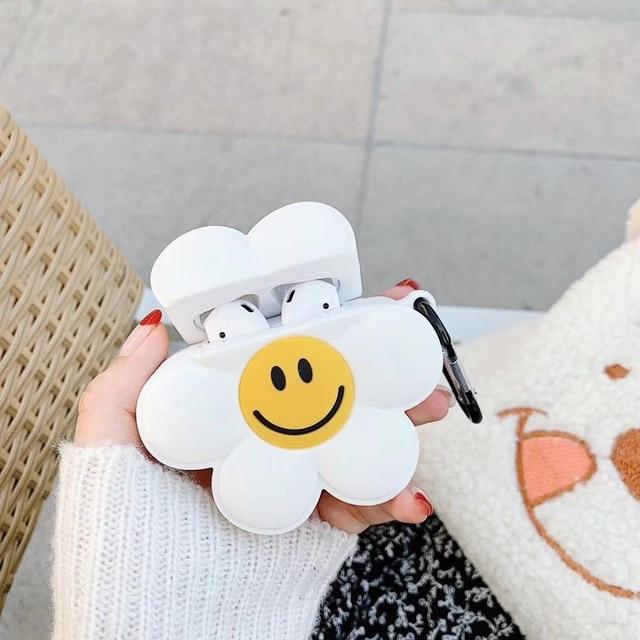 Cute Daisy Premium AirPods Case Shock Proof Cover