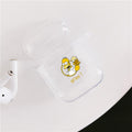 The Simpsons 'Deadpool Bart | Homer Got Beer' Clear Acrylic AirPods Case Shock Proof Cover