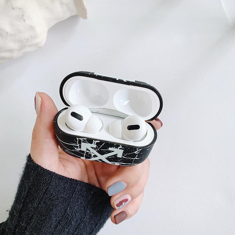 Off White AirPods Pro Case Shock Proof Cover