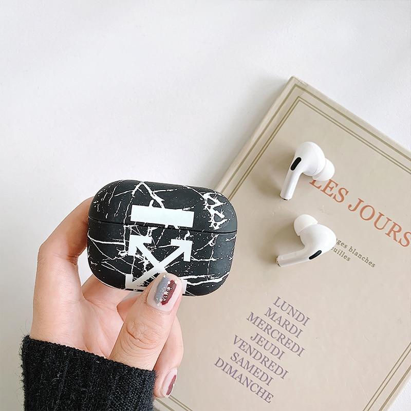 Off White AirPods Pro Case Shock Proof Cover