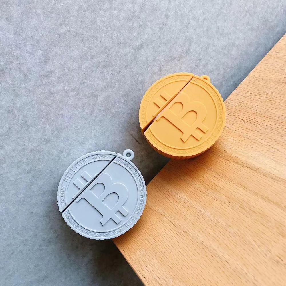 Bitcoin Premium AirPods Case Shock Proof Cover