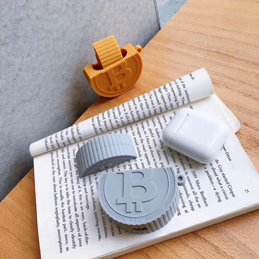 Bitcoin Premium AirPods Case Shock Proof Cover