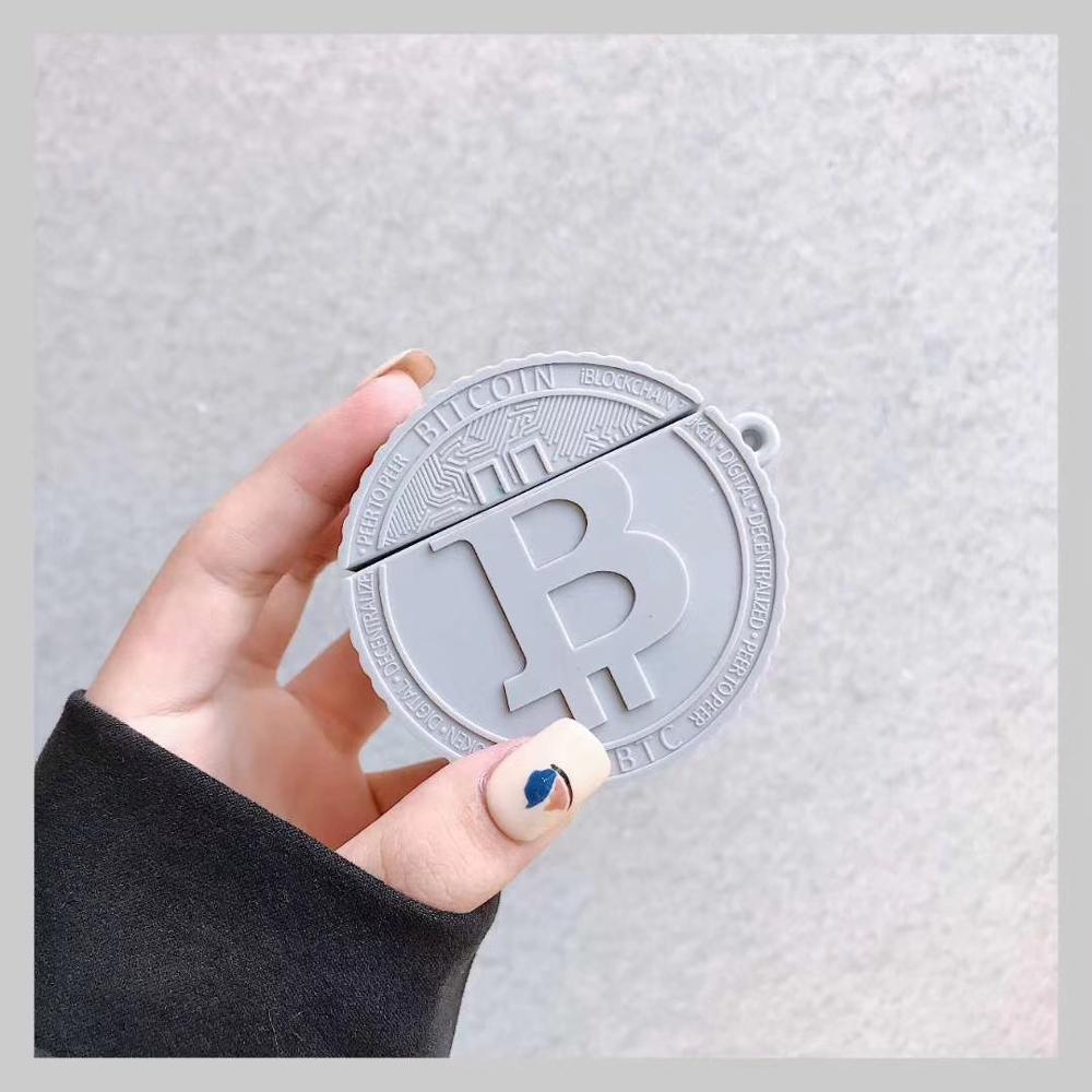 Bitcoin Premium AirPods Case Shock Proof Cover