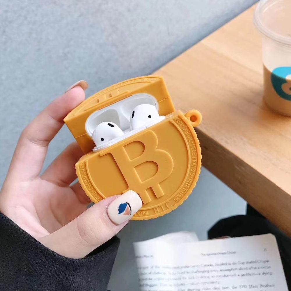 Bitcoin Premium AirPods Case Shock Proof Cover