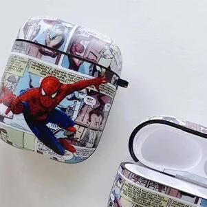 Classic Superhero Comics AirPods Case Shock Proof Cover