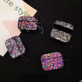 Glitter Rounded Silicone AirPods Pro Case Shock Proof Cover