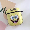 Spongebob Squarepants  Hard Silicone AirPods Case Shock Proof Cover